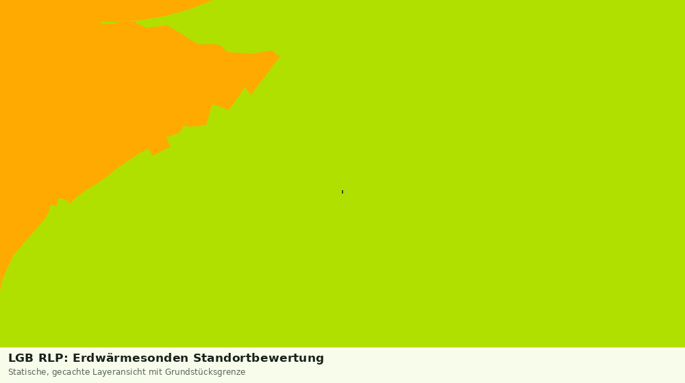 Statische Kartenansicht: LGB RLP: Erdwärmesonden Standortbewertung
