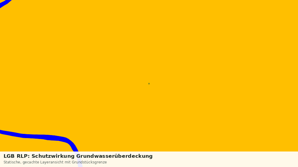 Statische Kartenansicht: LGB RLP: Schutzwirkung Grundwasserüberdeckung