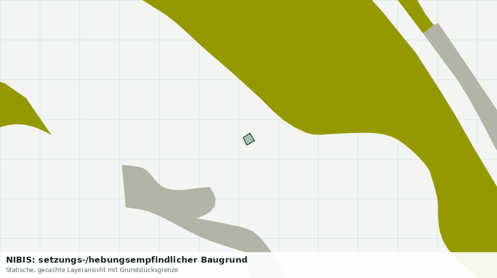 Statische Kartenansicht: NIBIS: setzungs-/hebungsempfindlicher Baugrund