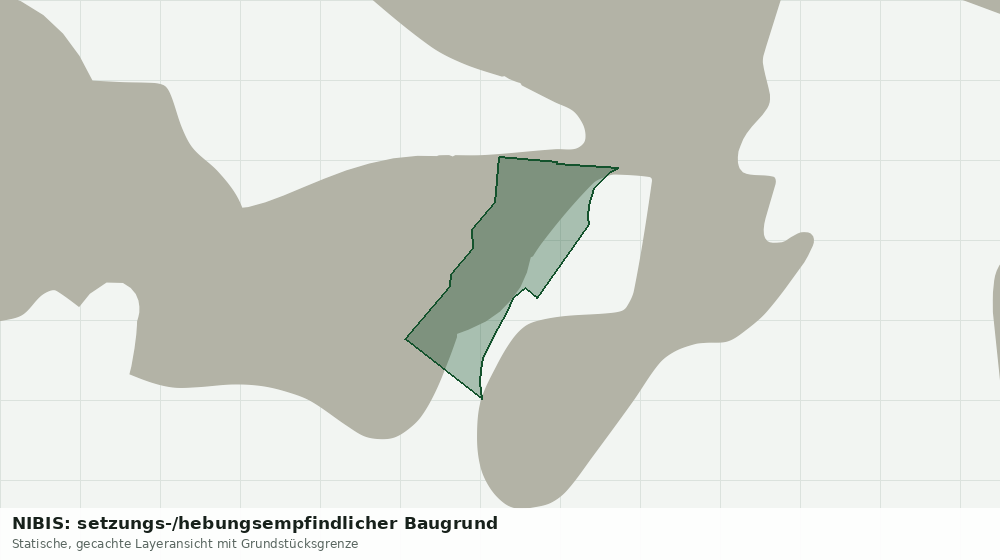 Statische Kartenansicht: NIBIS: setzungs-/hebungsempfindlicher Baugrund
