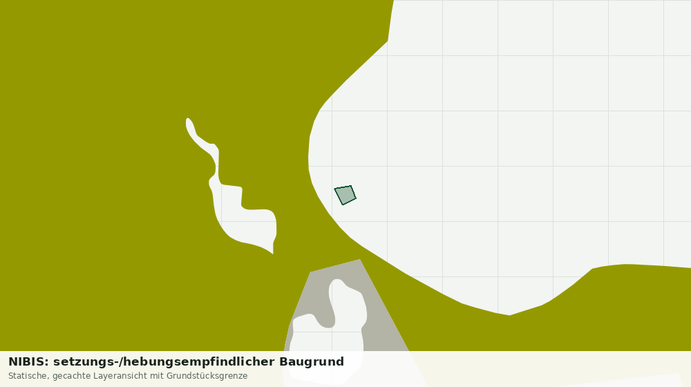 Statische Kartenansicht: NIBIS: setzungs-/hebungsempfindlicher Baugrund