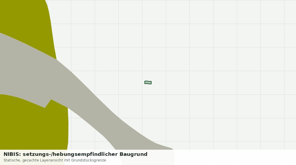 Statische Kartenansicht: NIBIS: setzungs-/hebungsempfindlicher Baugrund