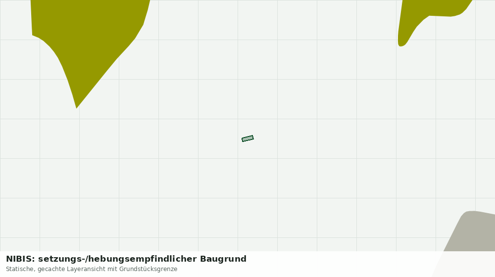 Statische Kartenansicht: NIBIS: setzungs-/hebungsempfindlicher Baugrund