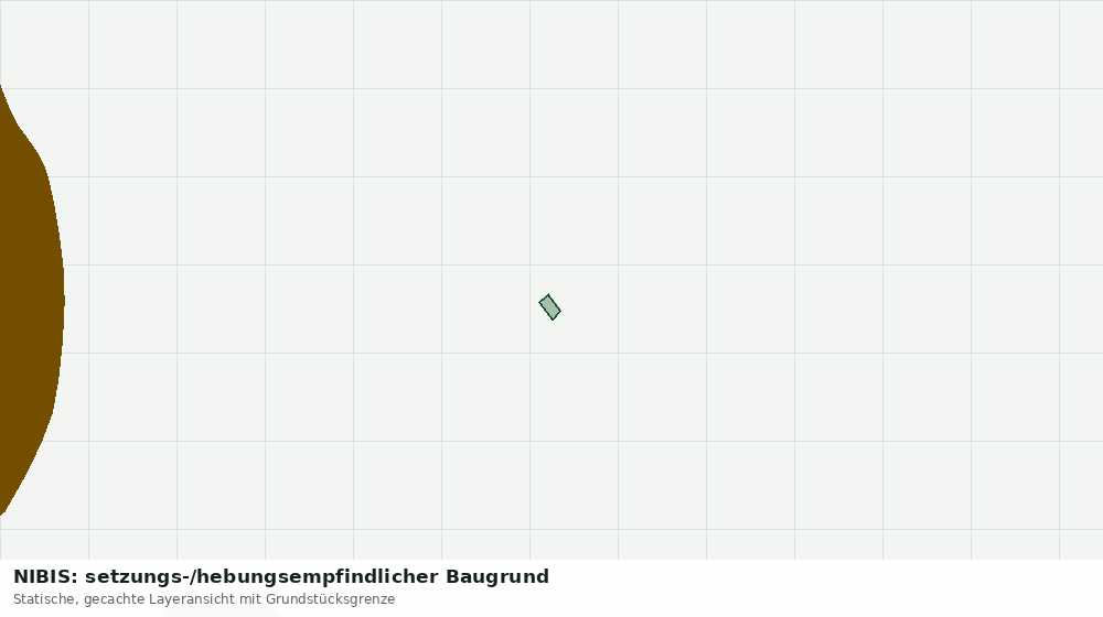 Statische Kartenansicht: NIBIS: setzungs-/hebungsempfindlicher Baugrund