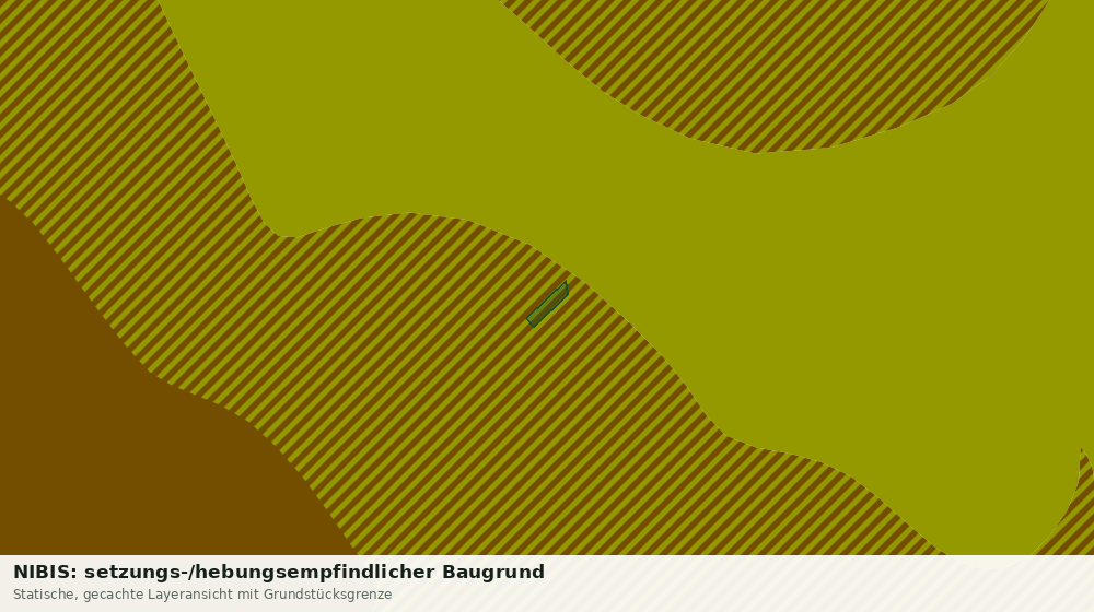 Statische Kartenansicht: NIBIS: setzungs-/hebungsempfindlicher Baugrund