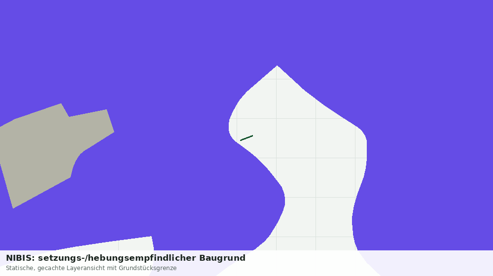 Statische Kartenansicht: NIBIS: setzungs-/hebungsempfindlicher Baugrund