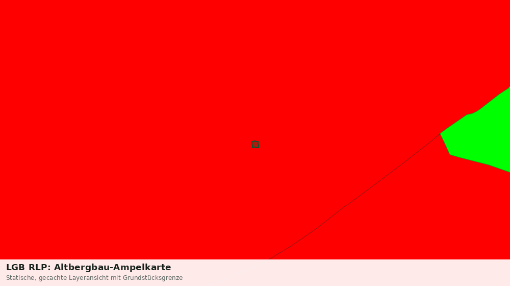 Statische Kartenansicht: LGB RLP: Altbergbau-Ampelkarte