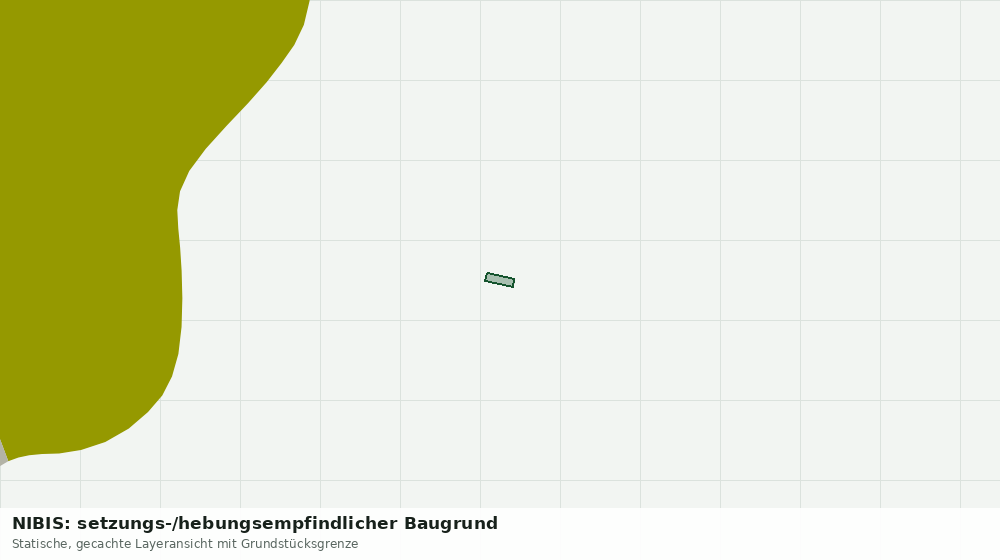 Statische Kartenansicht: NIBIS: setzungs-/hebungsempfindlicher Baugrund