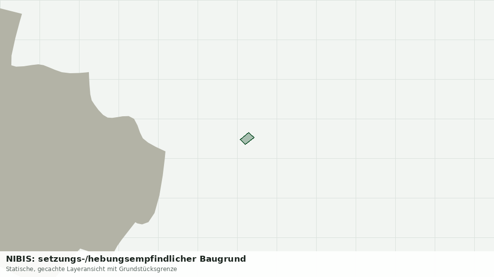 Statische Kartenansicht: NIBIS: setzungs-/hebungsempfindlicher Baugrund
