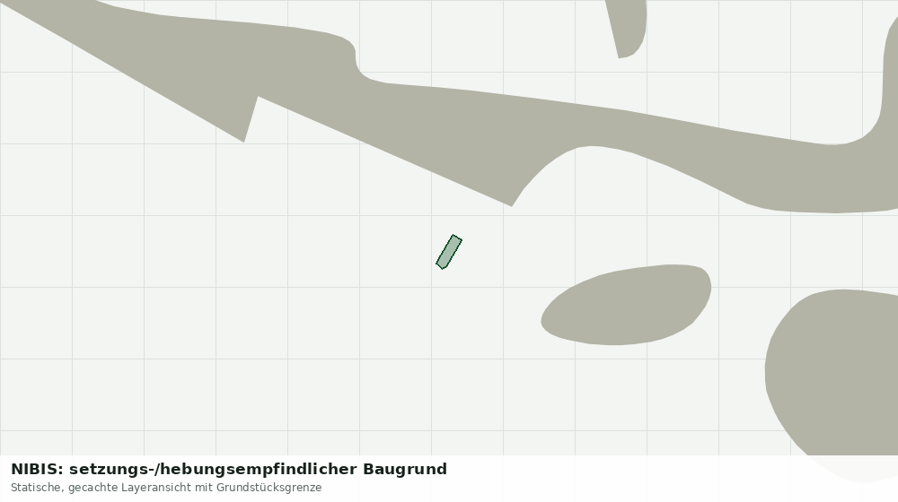 Statische Kartenansicht: NIBIS: setzungs-/hebungsempfindlicher Baugrund