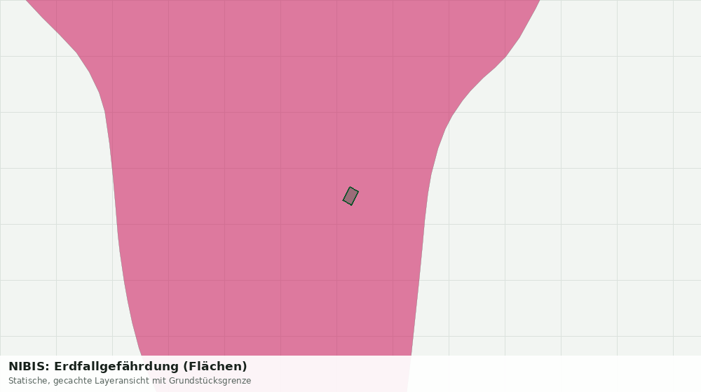 Statische Kartenansicht: NIBIS: Erdfallgefährdung (Flächen)