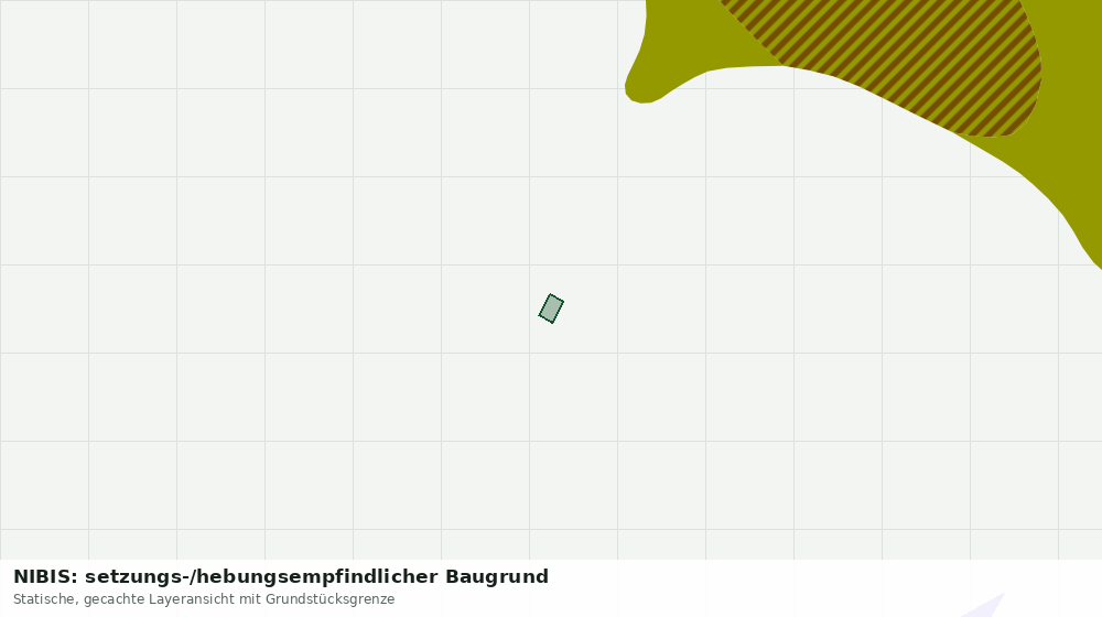 Statische Kartenansicht: NIBIS: setzungs-/hebungsempfindlicher Baugrund