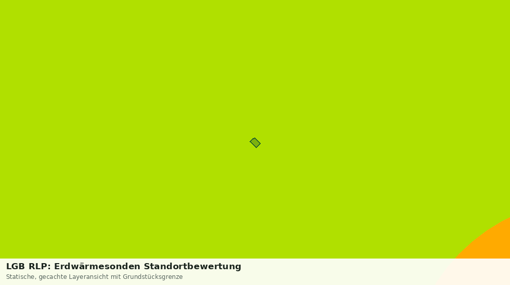 Statische Kartenansicht: LGB RLP: Erdwärmesonden Standortbewertung