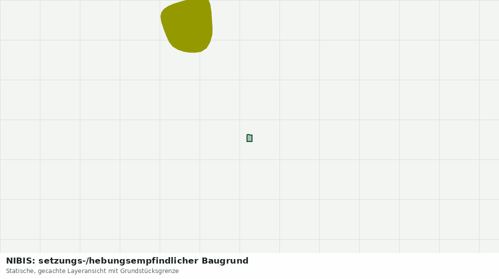 Statische Kartenansicht: NIBIS: setzungs-/hebungsempfindlicher Baugrund