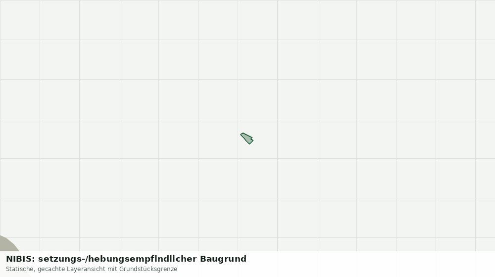 Statische Kartenansicht: NIBIS: setzungs-/hebungsempfindlicher Baugrund