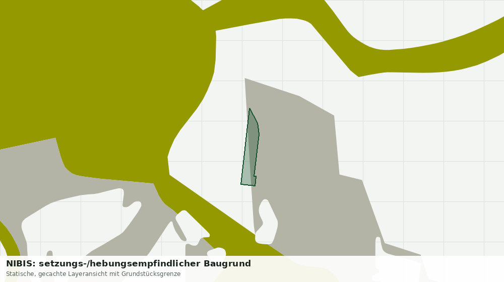 Statische Kartenansicht: NIBIS: setzungs-/hebungsempfindlicher Baugrund