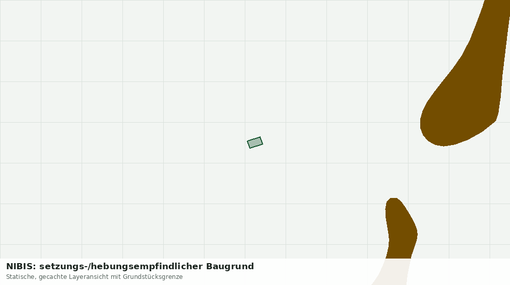 Statische Kartenansicht: NIBIS: setzungs-/hebungsempfindlicher Baugrund
