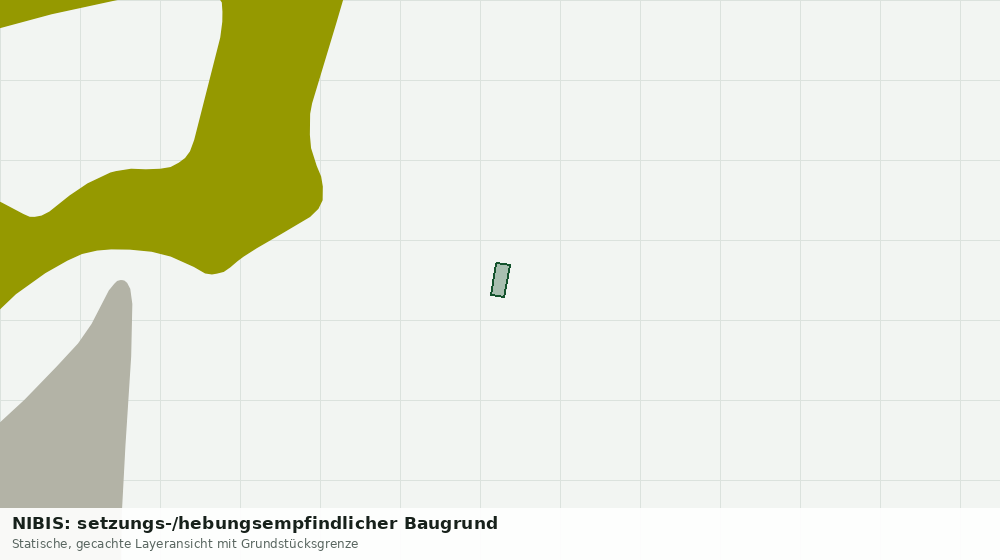 Statische Kartenansicht: NIBIS: setzungs-/hebungsempfindlicher Baugrund