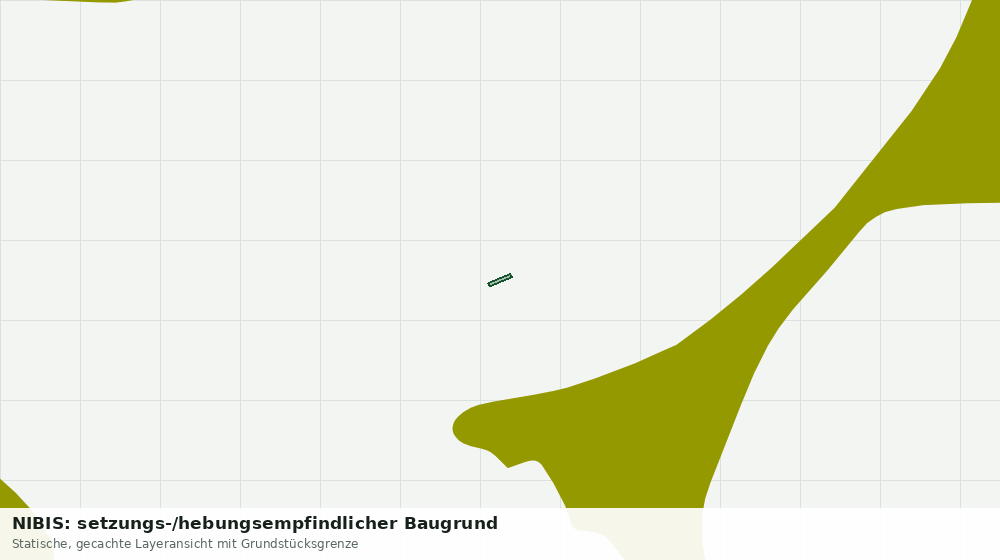 Statische Kartenansicht: NIBIS: setzungs-/hebungsempfindlicher Baugrund