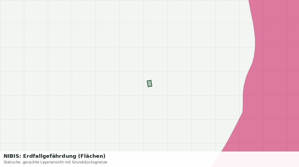 Statische Kartenansicht: NIBIS: Erdfallgefährdung (Flächen)