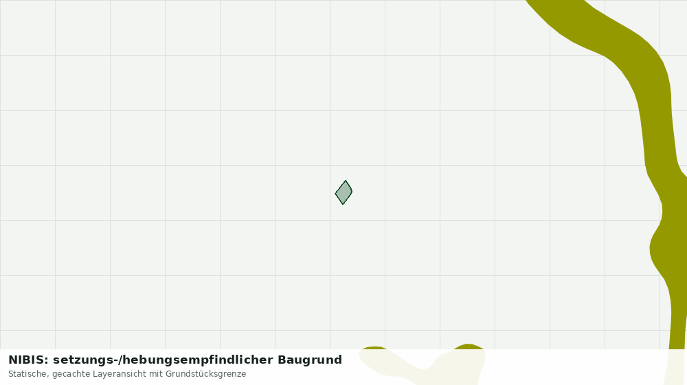 Statische Kartenansicht: NIBIS: setzungs-/hebungsempfindlicher Baugrund