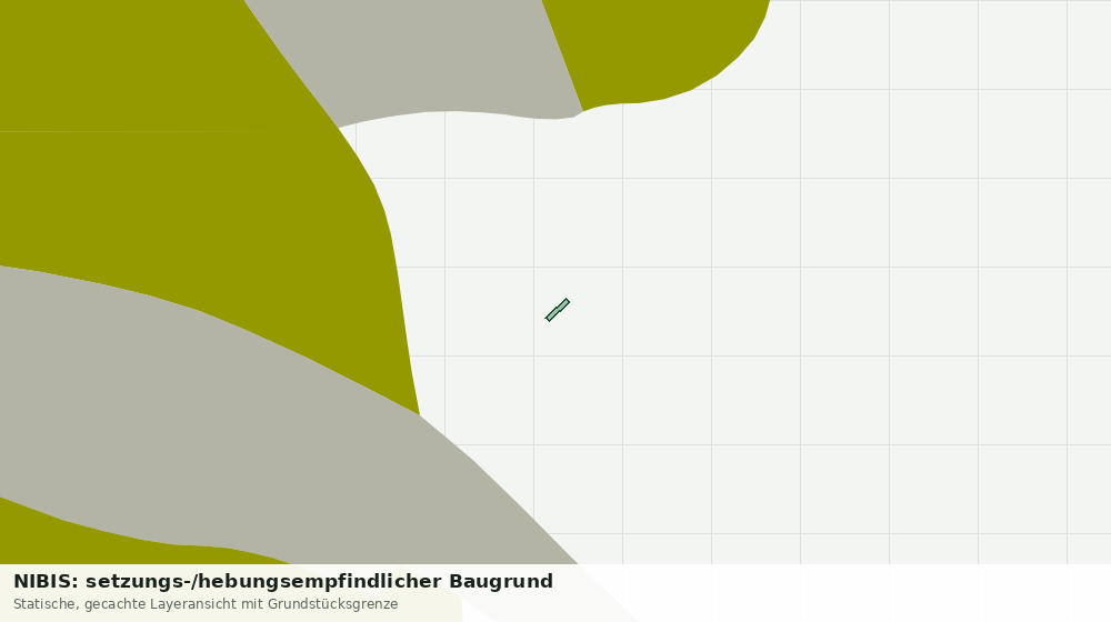 Statische Kartenansicht: NIBIS: setzungs-/hebungsempfindlicher Baugrund