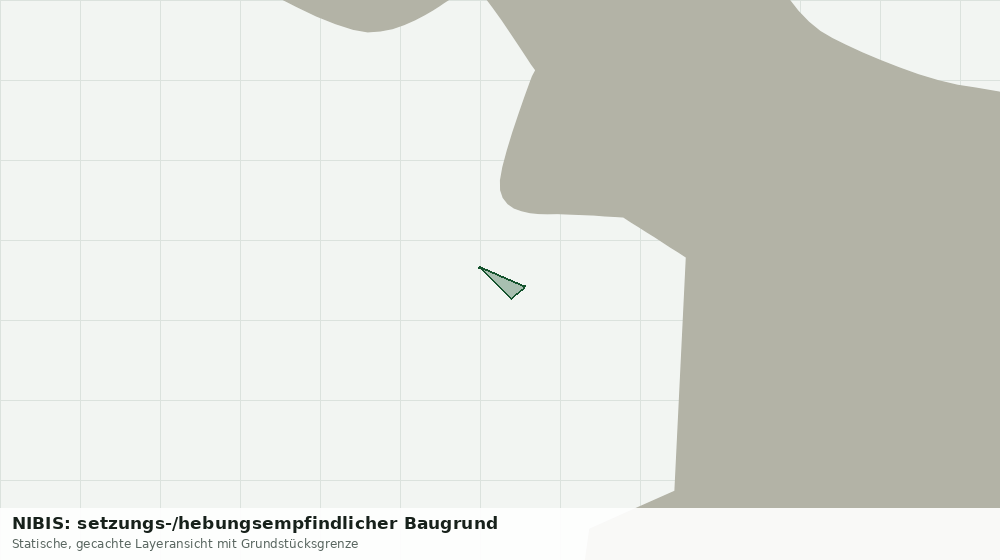 Statische Kartenansicht: NIBIS: setzungs-/hebungsempfindlicher Baugrund