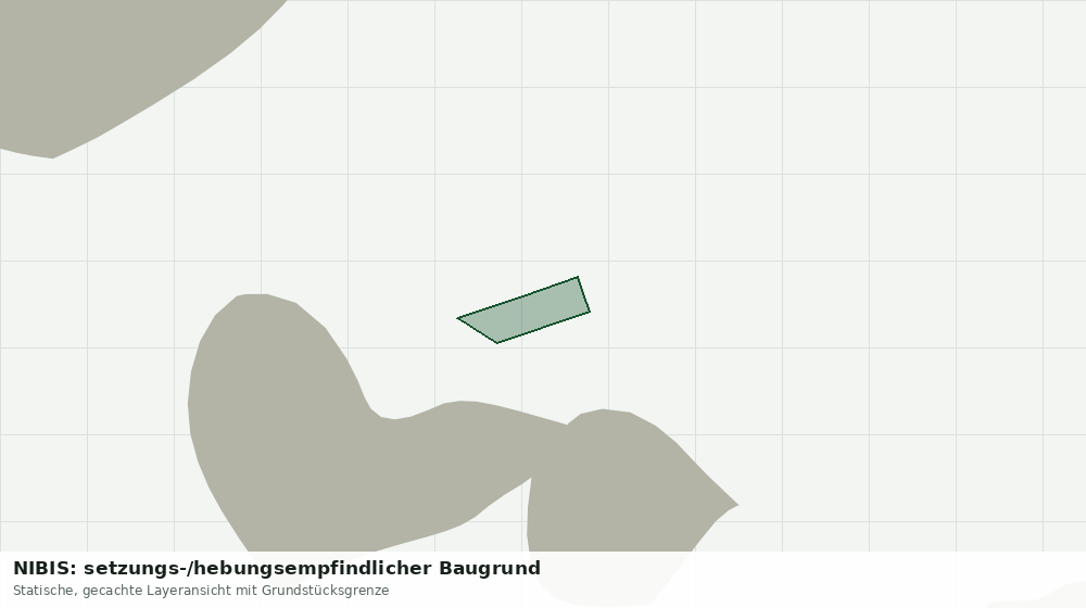 Statische Kartenansicht: NIBIS: setzungs-/hebungsempfindlicher Baugrund