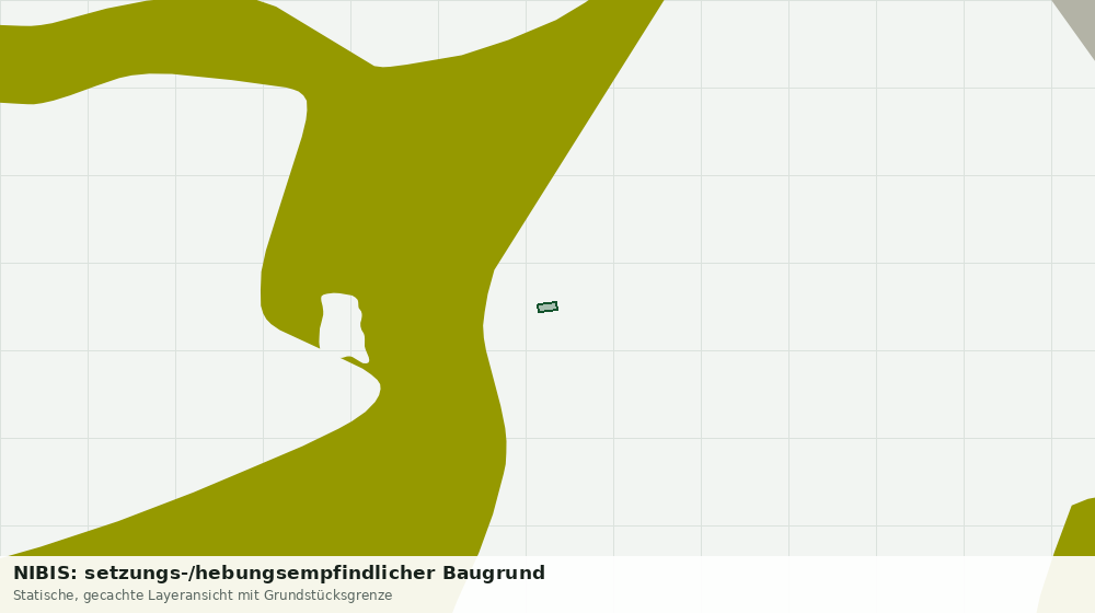 Statische Kartenansicht: NIBIS: setzungs-/hebungsempfindlicher Baugrund
