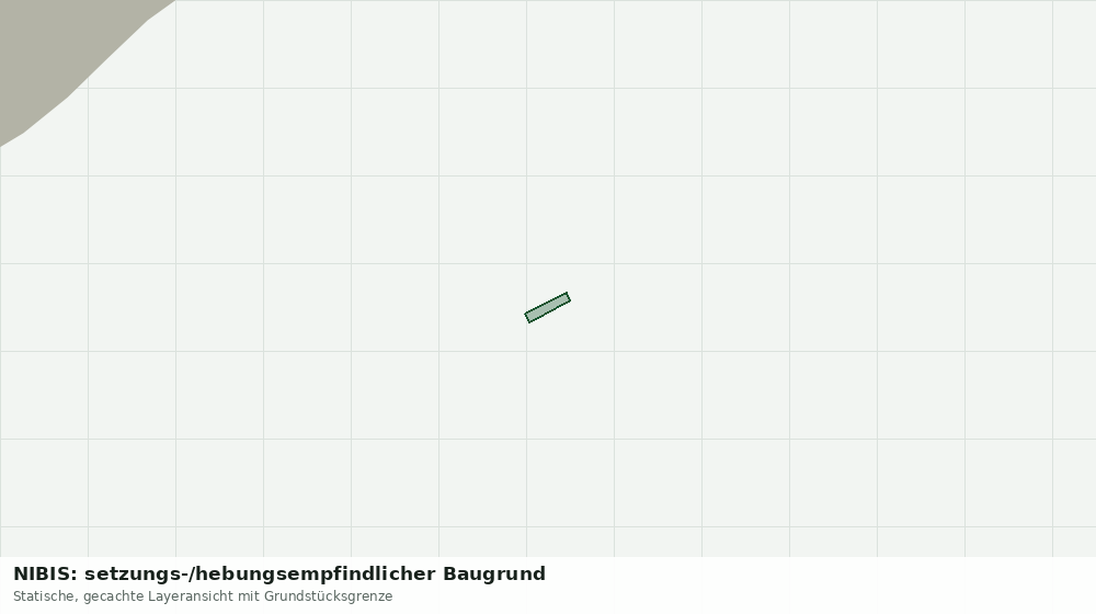 Statische Kartenansicht: NIBIS: setzungs-/hebungsempfindlicher Baugrund