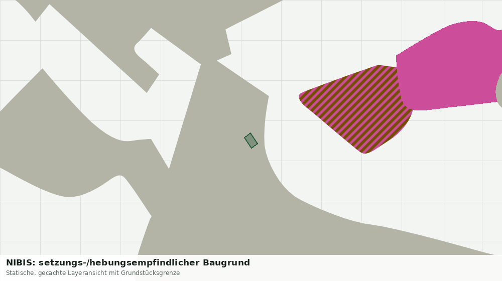Statische Kartenansicht: NIBIS: setzungs-/hebungsempfindlicher Baugrund