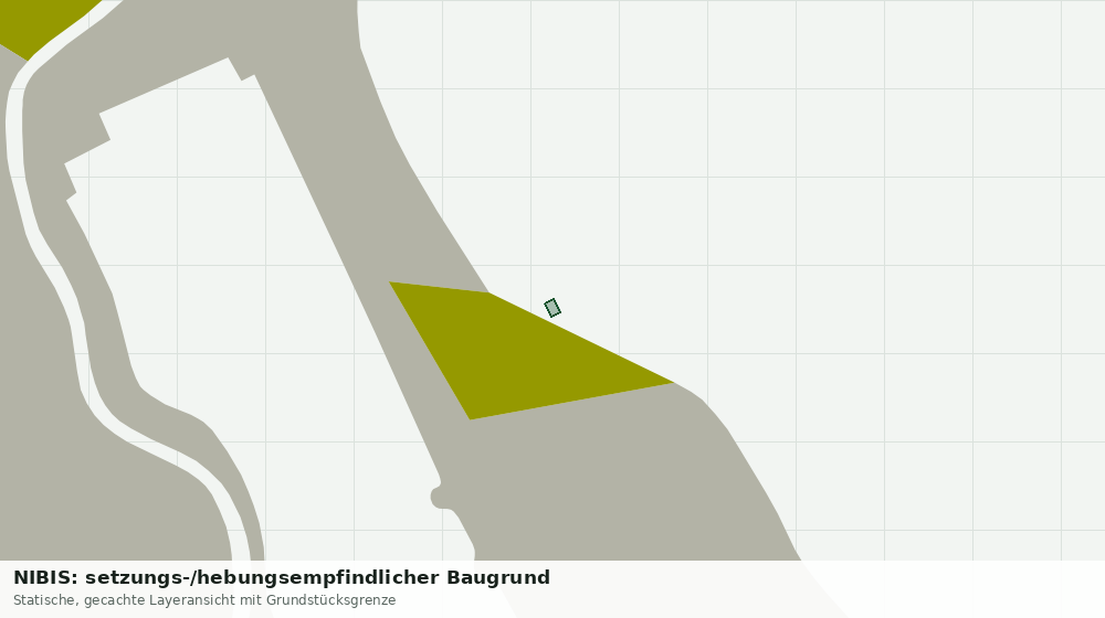 Statische Kartenansicht: NIBIS: setzungs-/hebungsempfindlicher Baugrund