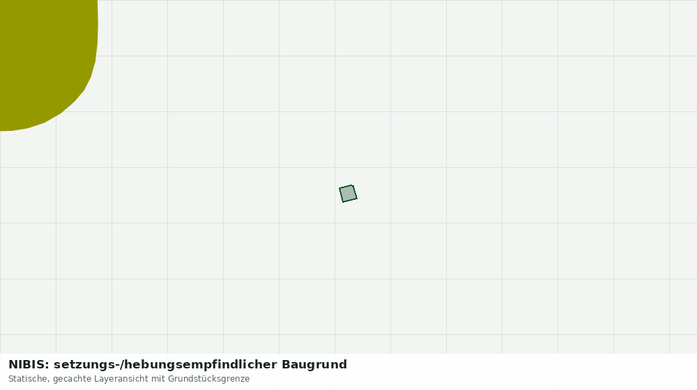 Statische Kartenansicht: NIBIS: setzungs-/hebungsempfindlicher Baugrund