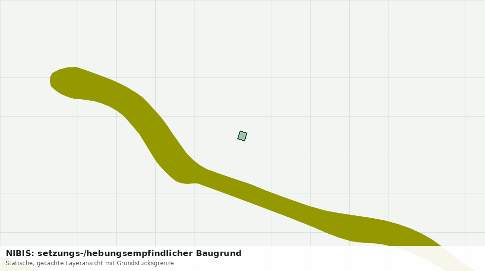 Statische Kartenansicht: NIBIS: setzungs-/hebungsempfindlicher Baugrund