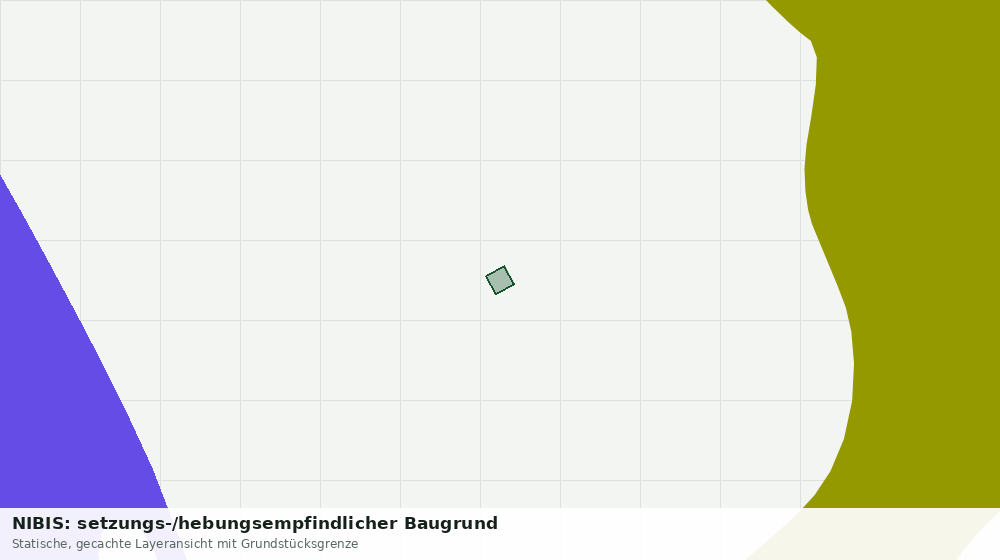 Statische Kartenansicht: NIBIS: setzungs-/hebungsempfindlicher Baugrund