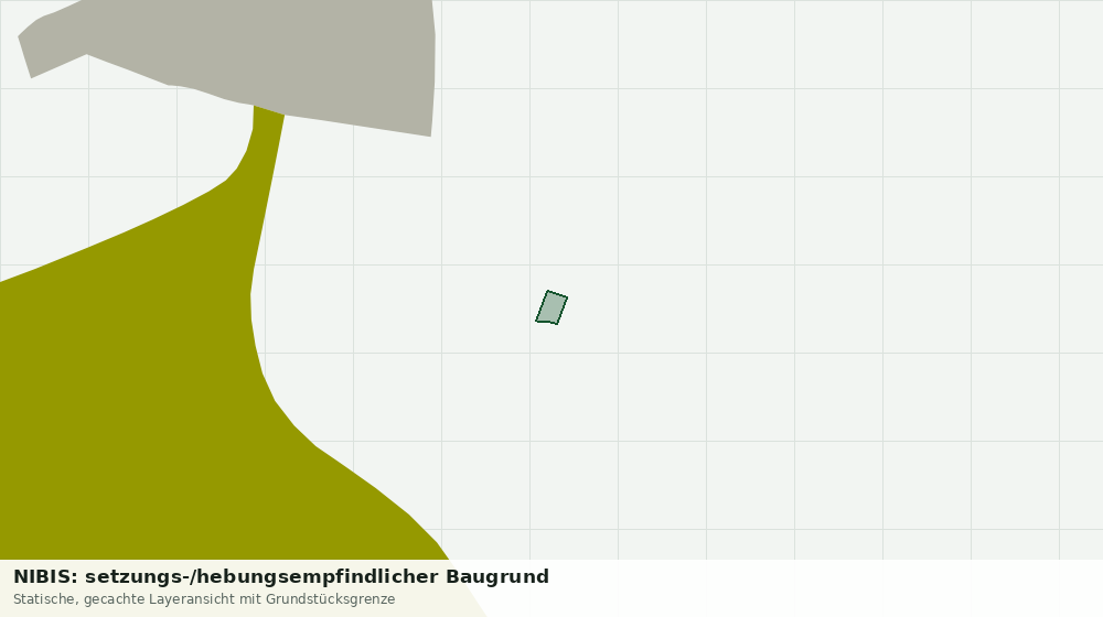 Statische Kartenansicht: NIBIS: setzungs-/hebungsempfindlicher Baugrund