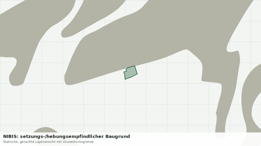 Statische Kartenansicht: NIBIS: setzungs-/hebungsempfindlicher Baugrund