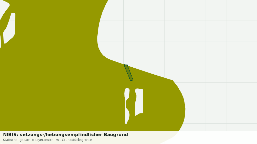 Statische Kartenansicht: NIBIS: setzungs-/hebungsempfindlicher Baugrund