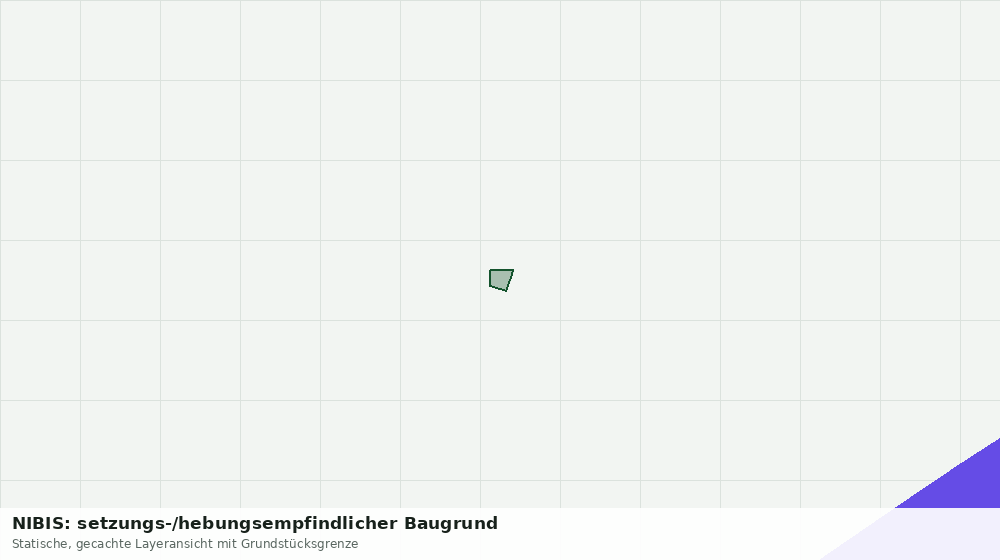 Statische Kartenansicht: NIBIS: setzungs-/hebungsempfindlicher Baugrund