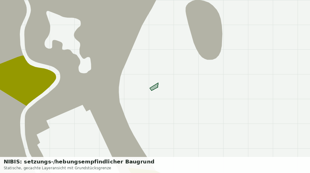 Statische Kartenansicht: NIBIS: setzungs-/hebungsempfindlicher Baugrund