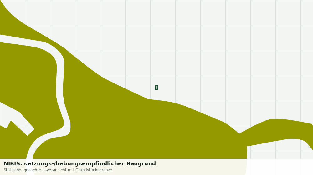 Statische Kartenansicht: NIBIS: setzungs-/hebungsempfindlicher Baugrund
