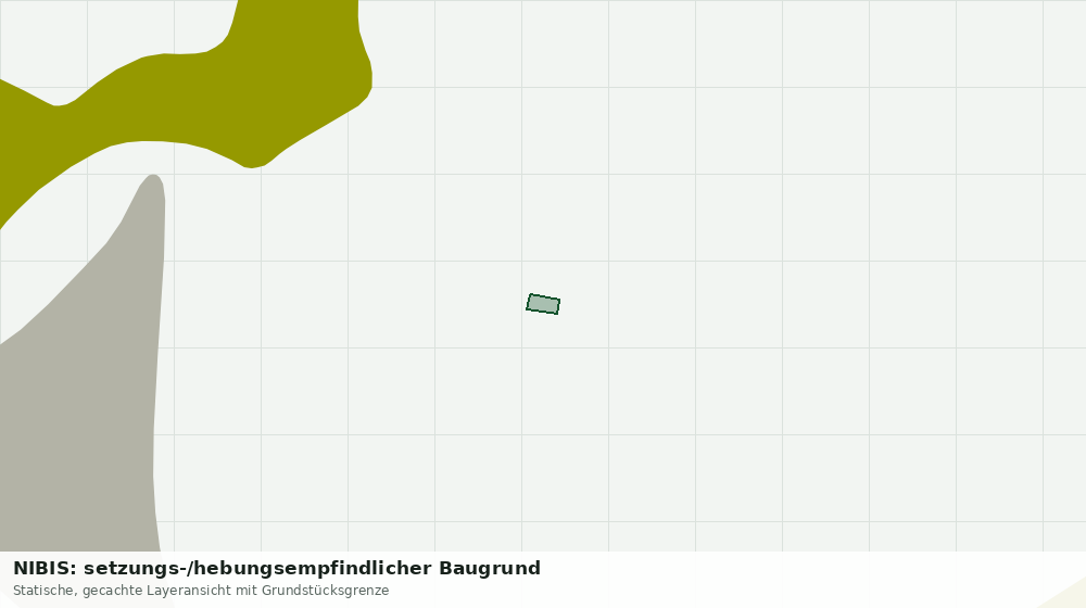 Statische Kartenansicht: NIBIS: setzungs-/hebungsempfindlicher Baugrund