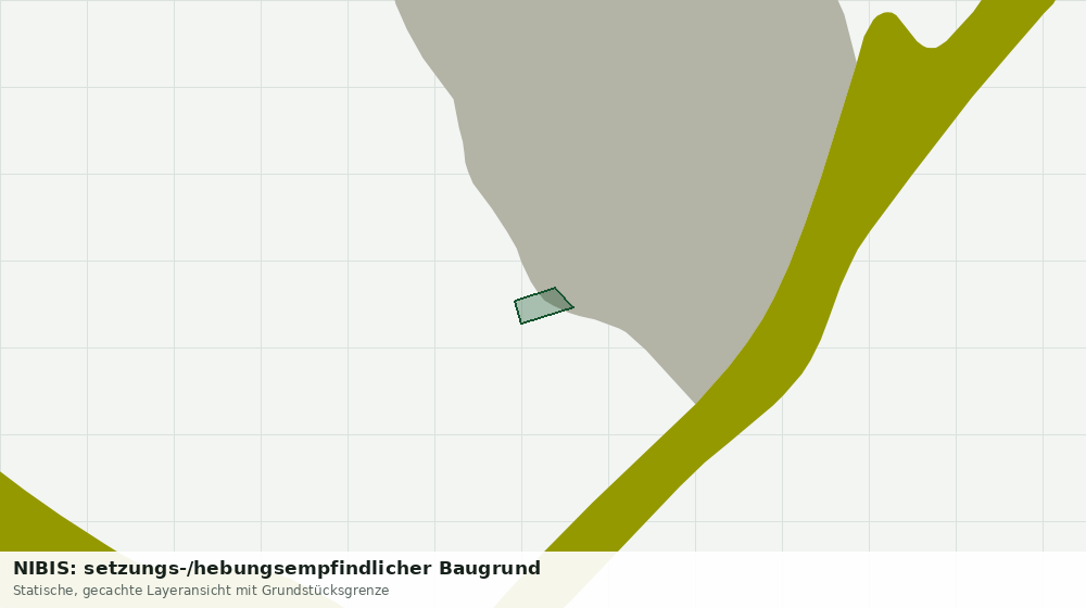 Statische Kartenansicht: NIBIS: setzungs-/hebungsempfindlicher Baugrund