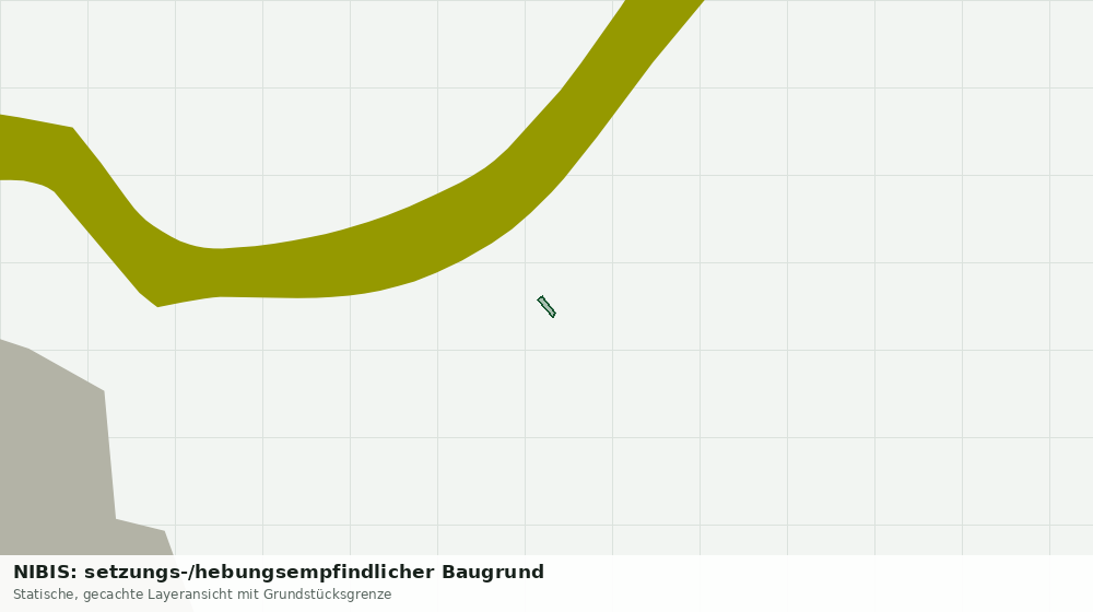 Statische Kartenansicht: NIBIS: setzungs-/hebungsempfindlicher Baugrund