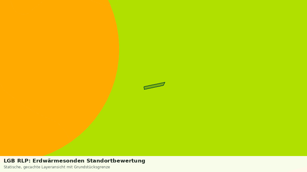 Statische Kartenansicht: LGB RLP: Erdwärmesonden Standortbewertung