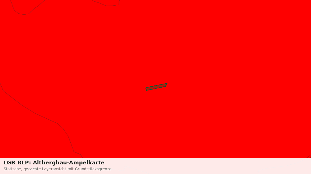 Statische Kartenansicht: LGB RLP: Altbergbau-Ampelkarte