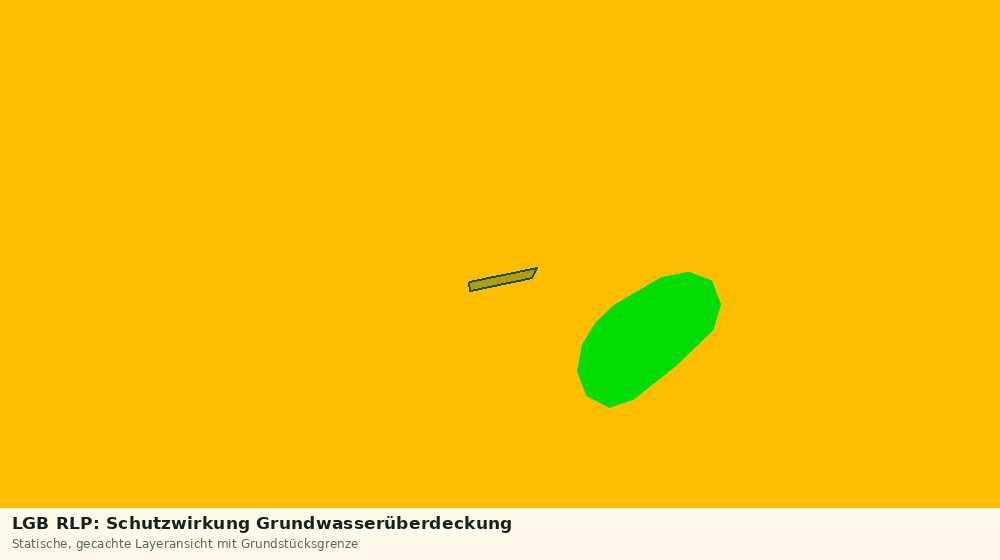 Statische Kartenansicht: LGB RLP: Schutzwirkung Grundwasserüberdeckung