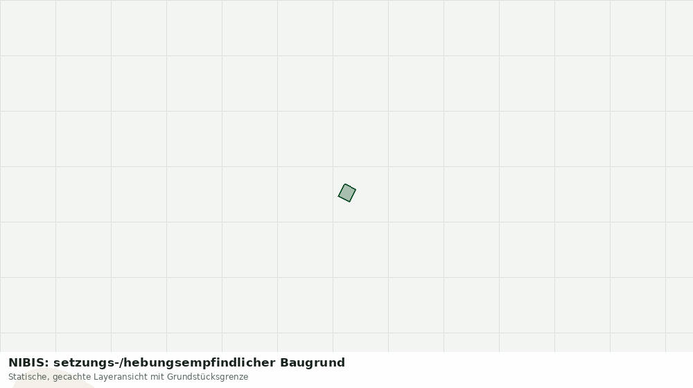 Statische Kartenansicht: NIBIS: setzungs-/hebungsempfindlicher Baugrund