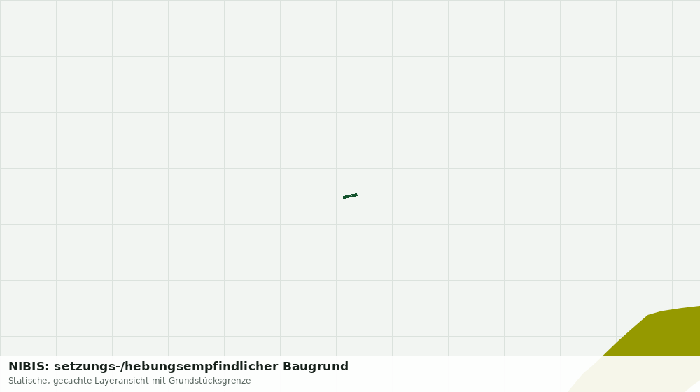 Statische Kartenansicht: NIBIS: setzungs-/hebungsempfindlicher Baugrund