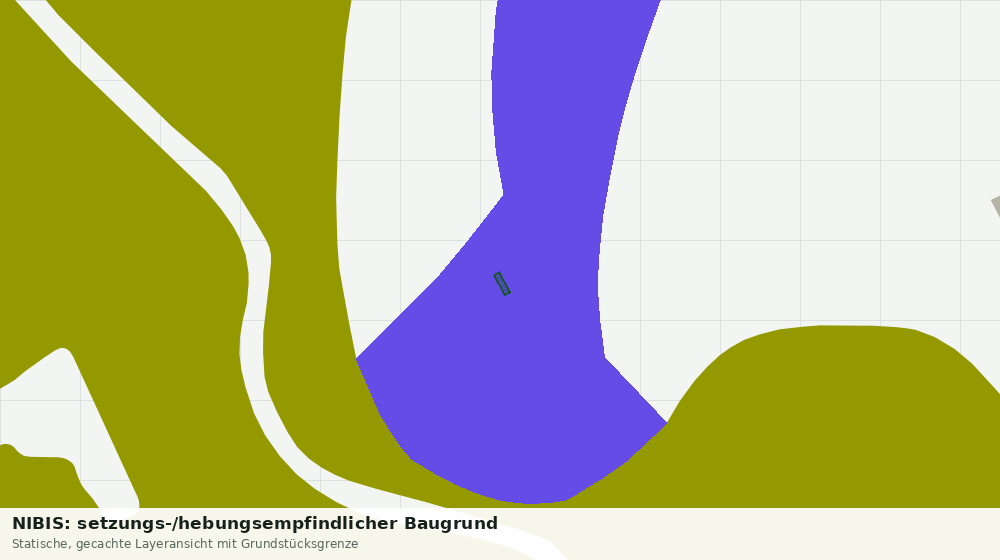 Statische Kartenansicht: NIBIS: setzungs-/hebungsempfindlicher Baugrund